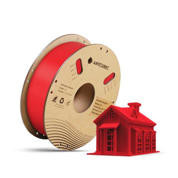ANYCUBIC PLA Basic 1.75 mm 1 KG Red ANYCUBIC PLA Basic 1.75 mm 1 KG Red
