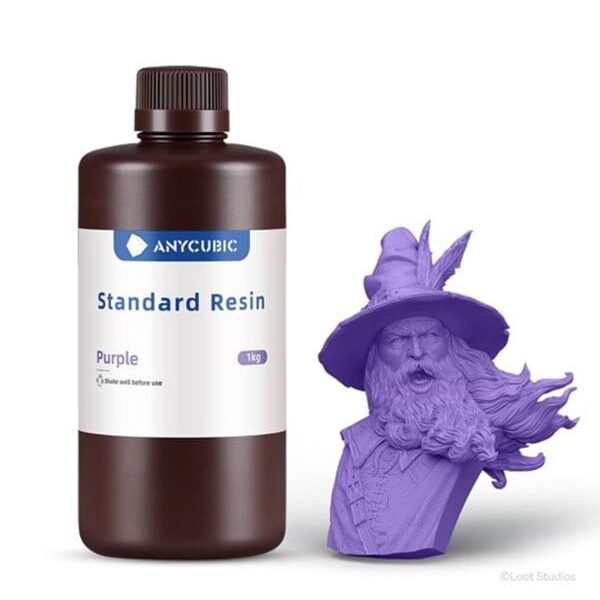ANYCUBIC Standard resin 1 L Purple ANYCUBIC Standard resin 1 L Purple