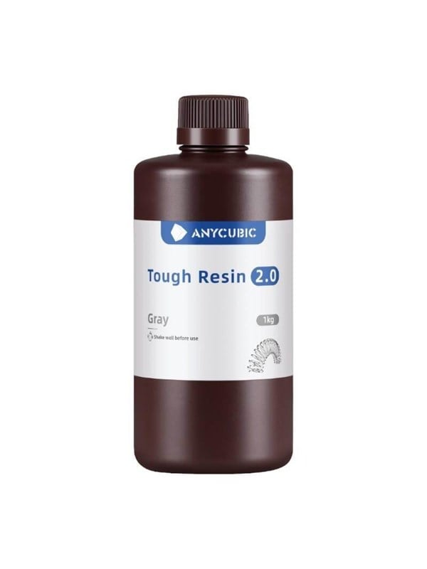 ANYCUBIC Tough Resin 2.0 (Grey) - 1L