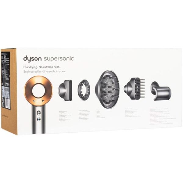 Dyson Hårtørrer Supersonic HD07 - Nickel/Copper