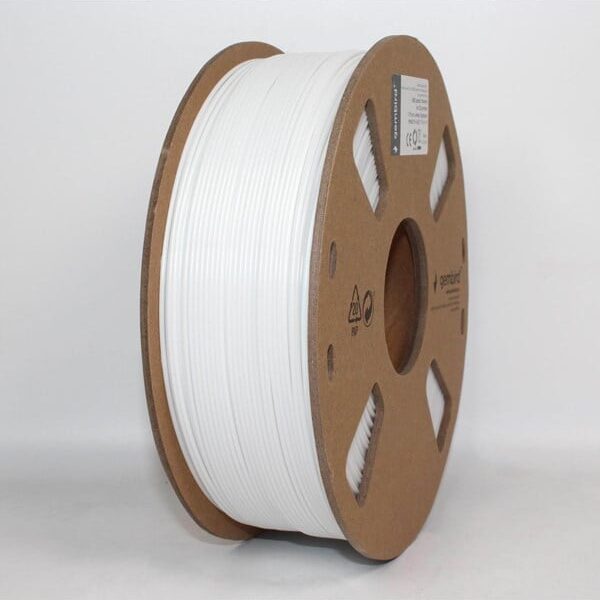 Gembird ABS filament - Hvid - 1.75mm ø - 1 kg