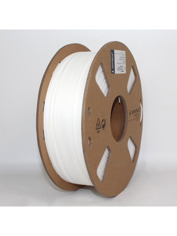 Gembird PLA+ filament - Hvid - 1.75mm ø - 1 kg Gembird PLA+ filament - Hvid - 1.75mm ø - 1 kg