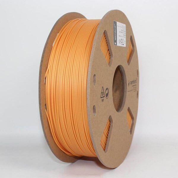 Gembird PLA+ filament - Orange - 1.75mm ø - 1 kg Gembird PLA+ filament - Orange - 1.75mm ø - 1 kg