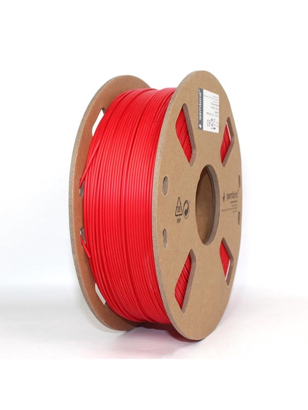Gembird PLA+ filament - Rød - 1.75mm ø - 1 kg