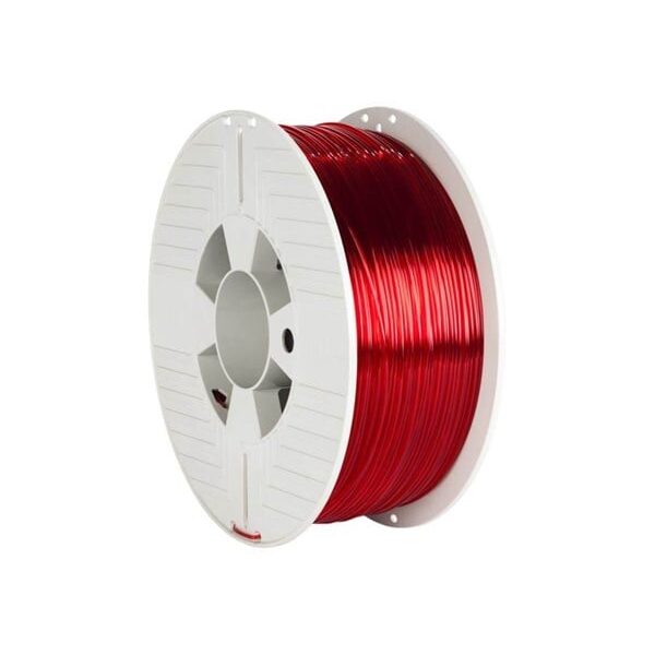 Verbatim - transparent red - PETG filament