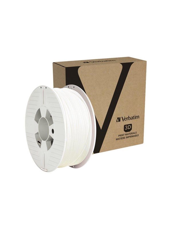 Verbatim PLA 3D filament - White