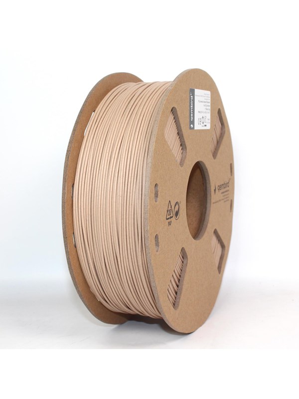 Gembird PLA filament cartridge filament - Træ - 1.75mm ø - 1 kg