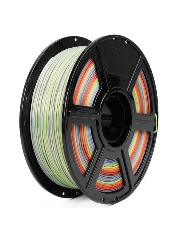 FlashForge PLA Silk 1000g - Rainbow - 3D Printing Filament