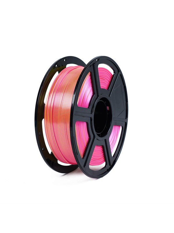 FlashForge Silk Dual 1000g - Pink/Yellow - 3D Printing Filament