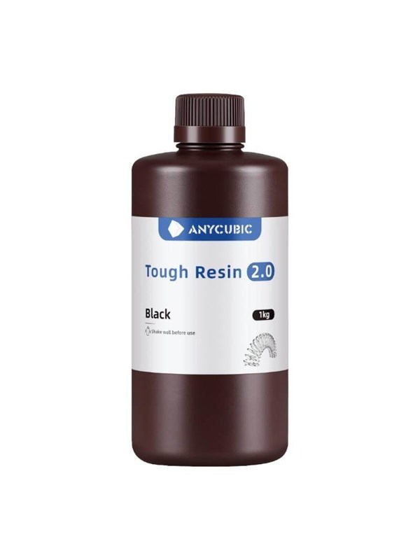 ANYCUBIC Tough Resin 2.0 (Black) - 1L
