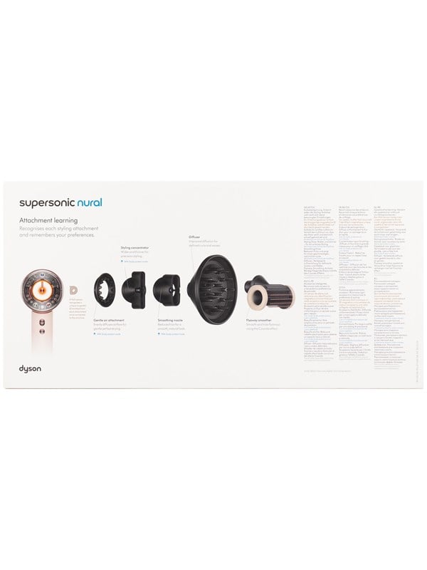 Dyson Hårtørrer Supersonic Nural hair dryer Ceramic Pink/Roségold - 1600 W